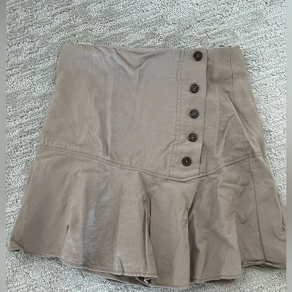 Tan Zara skort